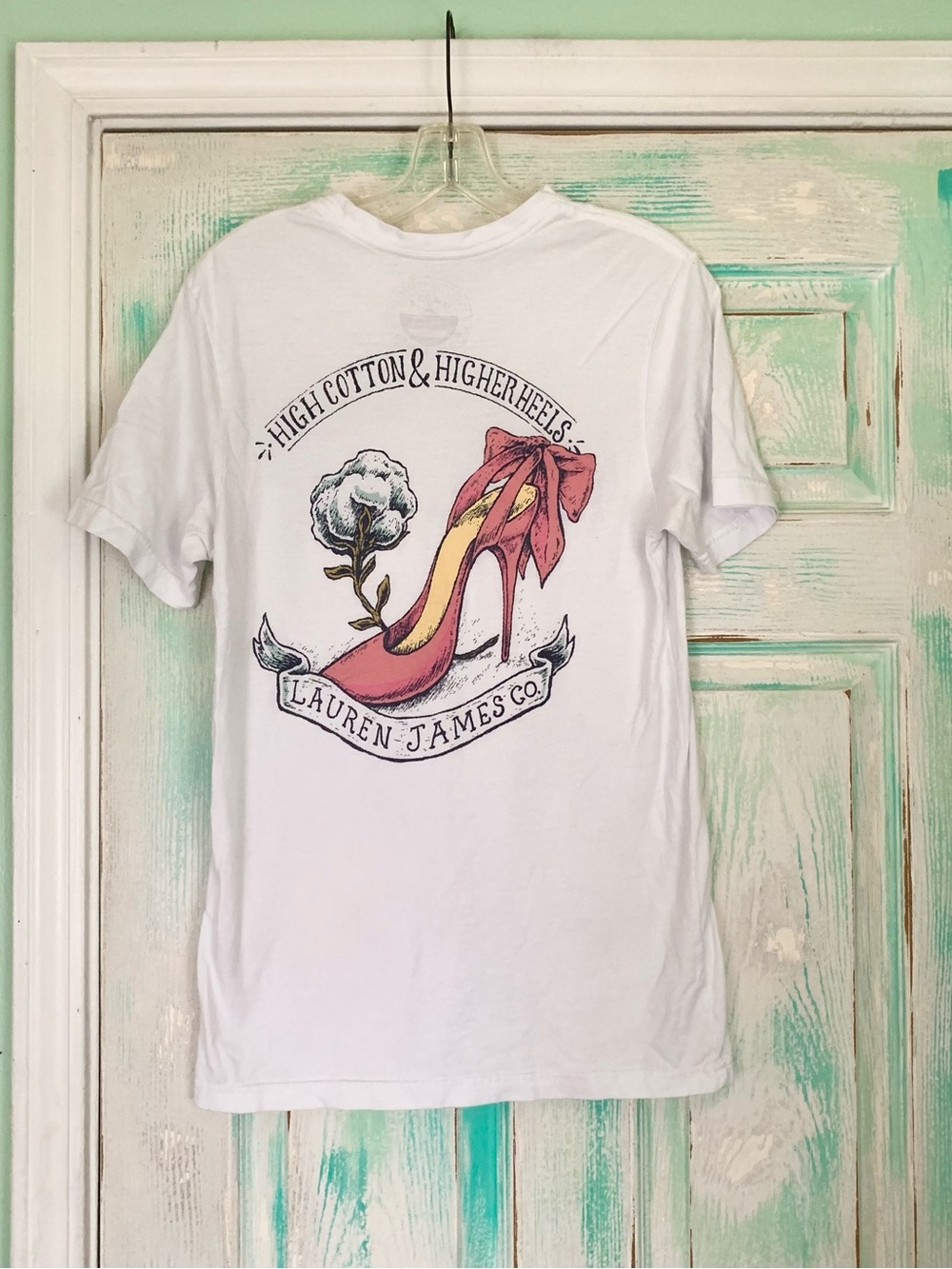 Lauren James Sweet Tea Collection Preppy Southern T-Shirt M